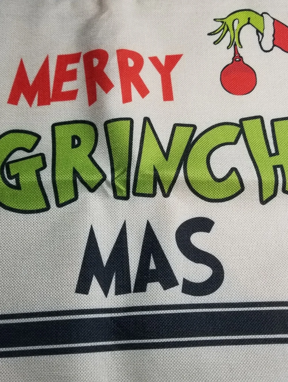 MERRY GRINCH MAS DECORATIVE PILLOW COVER